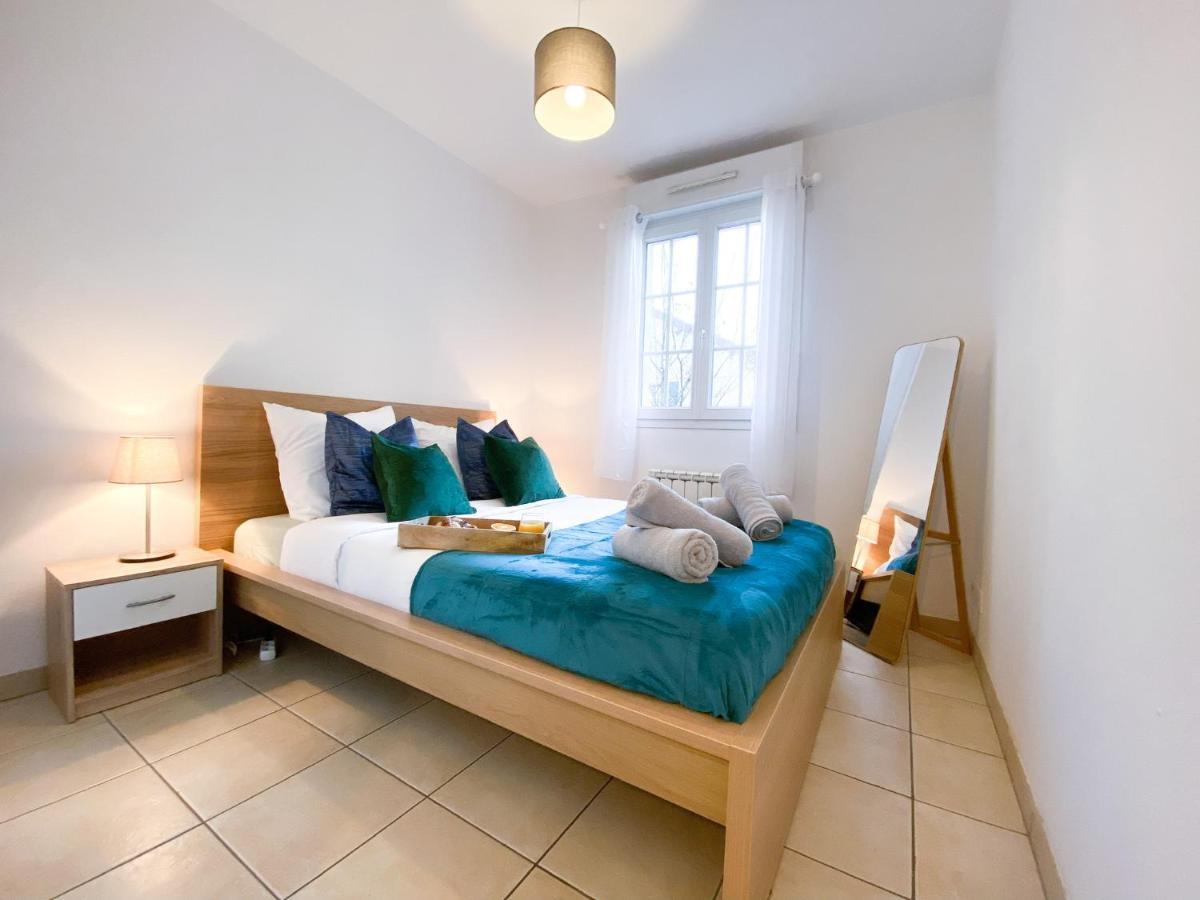 Апартаменты Blue Pearl - Parking - Gare Rer A 5 Min Корбей-Эссон Экстерьер фото